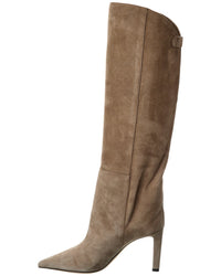 Jimmy Choo Alizze Kb 85 Suede Knee-High Boot