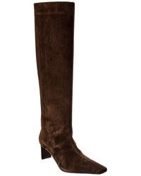 KHAITE Khaite Ona Suede Knee-High Boot