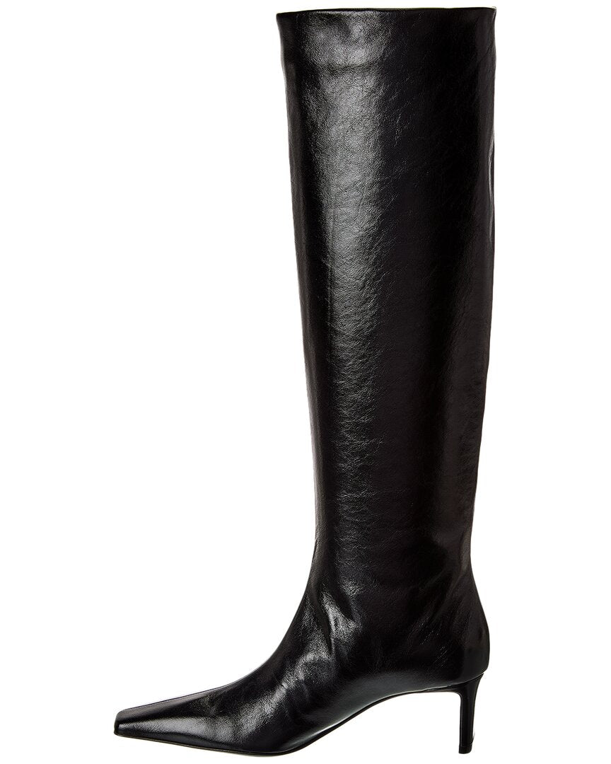KHAITE Khaite Ona Leather Knee-High Boot