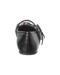 Jimmy Choo Loli Leather Ballerina Flat