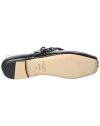 Jimmy Choo Loli Leather Ballerina Flat
