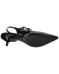 Celine Judy Patent Slingback Pump