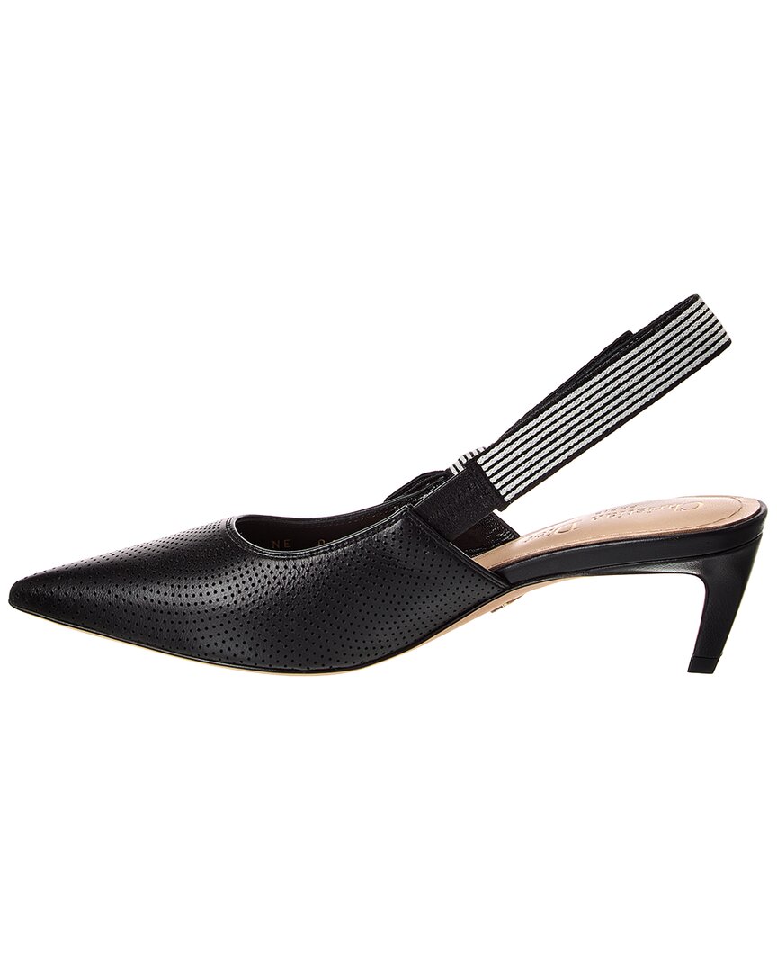 Dior Toujours Leather Slingback Pump