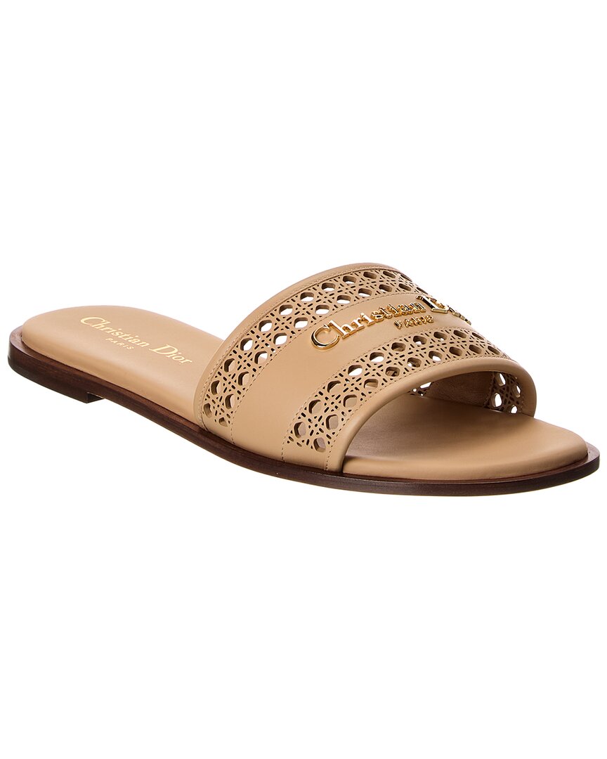 Dior Dior D-Lane Leather Sandal