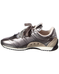 Dior D-Sketch Nylon & Leather Sneaker