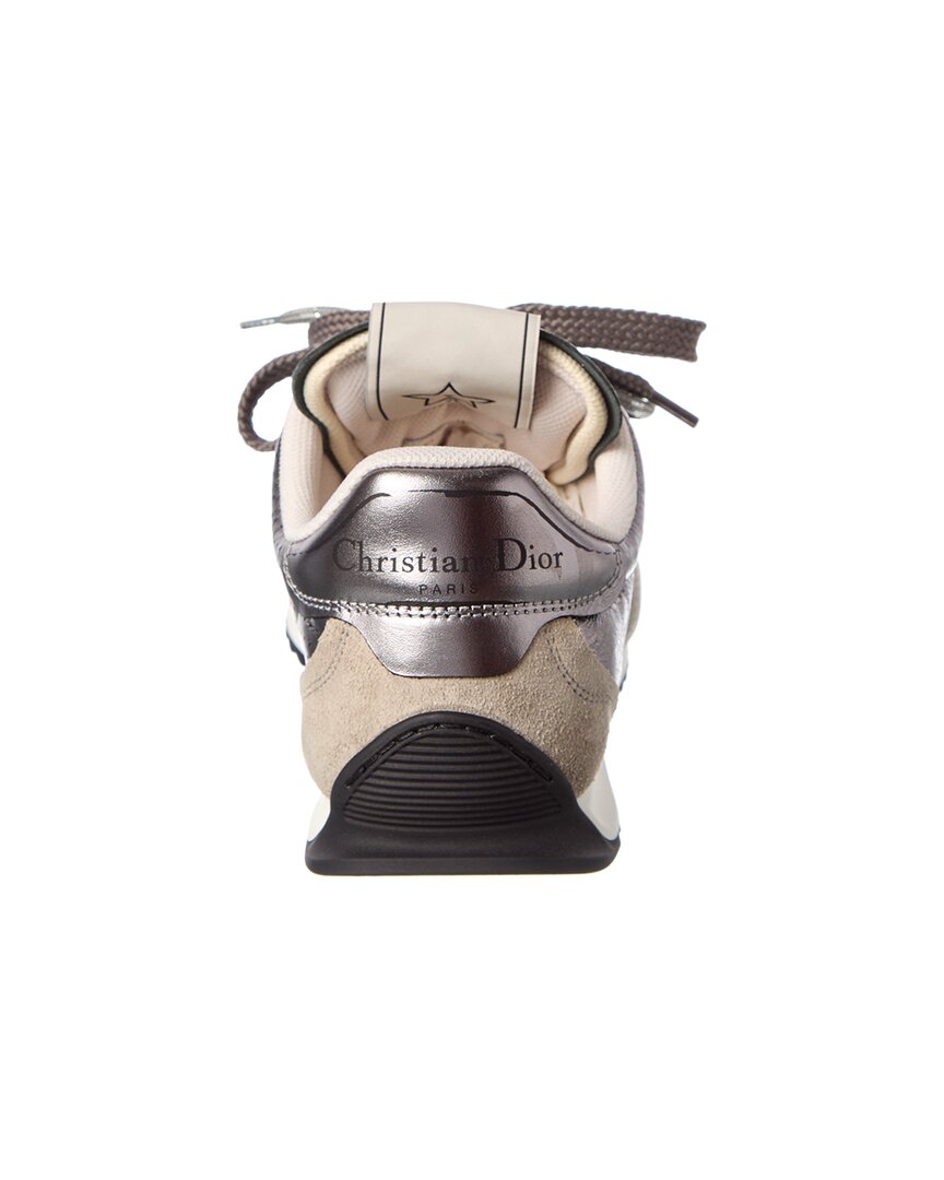 Dior D-Sketch Nylon & Leather Sneaker