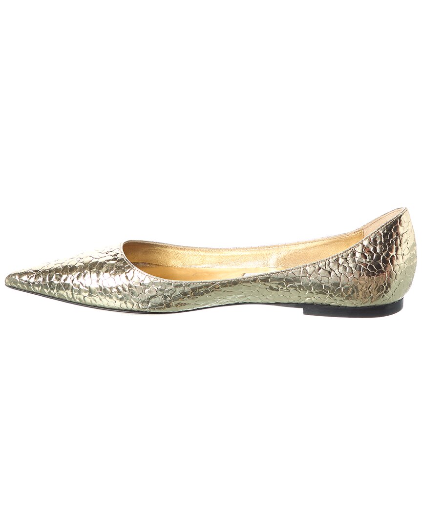 Jimmy Choo Love Leather Flat