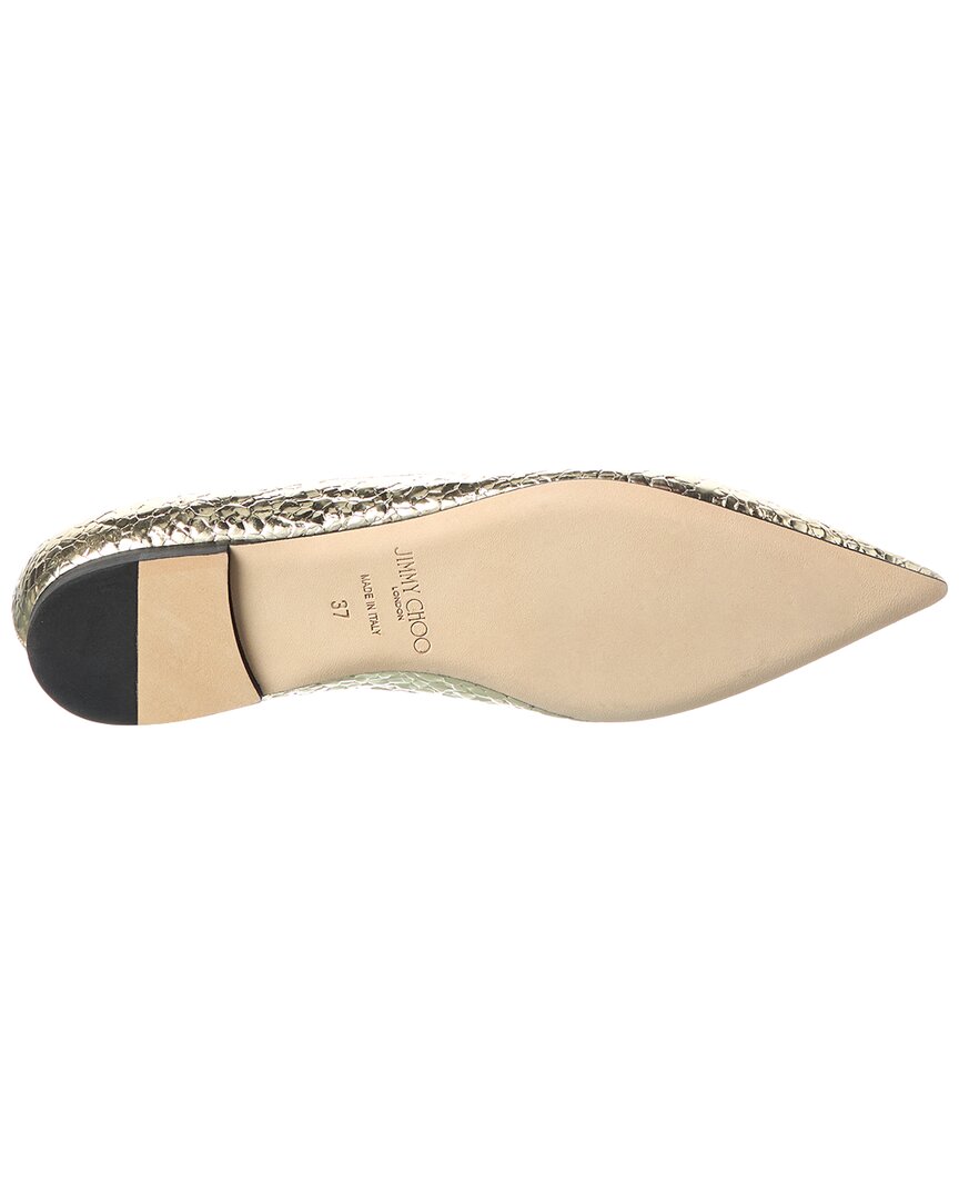 Jimmy Choo Love Leather Flat