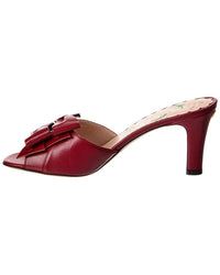 Valentino Bowow 75 Leather Sandal