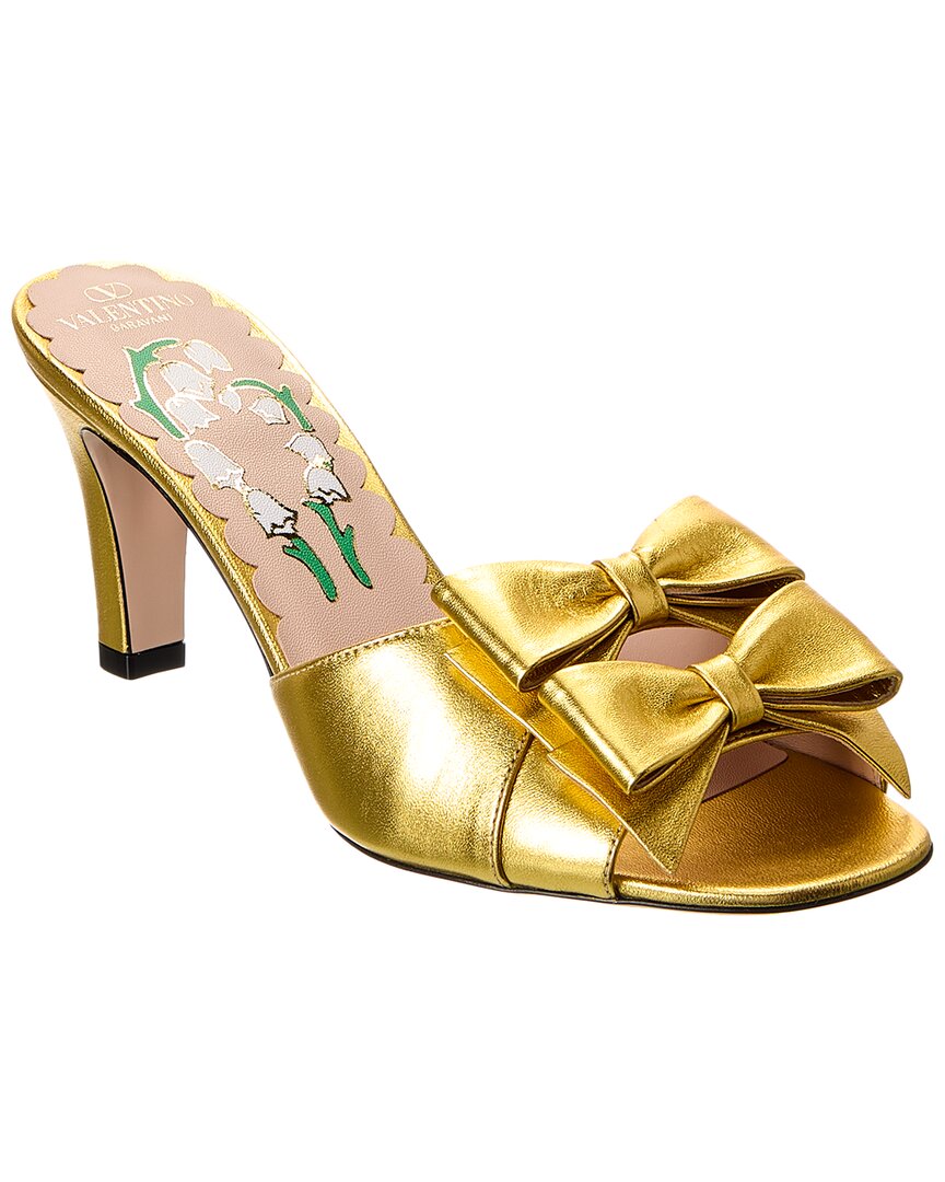 Valentino Bowow 80 Leather Sandal