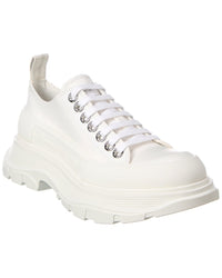 Alexander Mcqueen Tread Slick Canvas Sneaker White