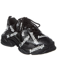 Balenciaga Triple S Logotype Sneaker Black