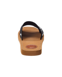 Chloé Woody Logo Linen Slides