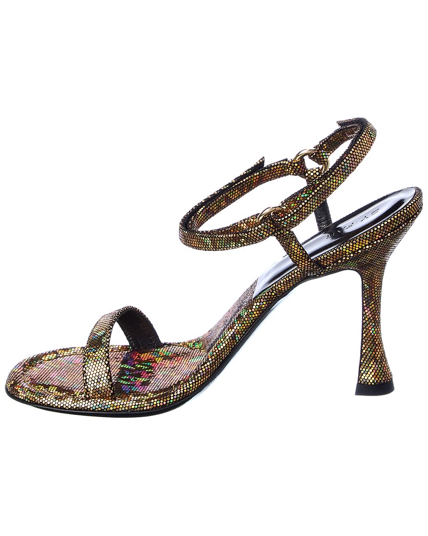 By Far Mia Disco Leather Sandal