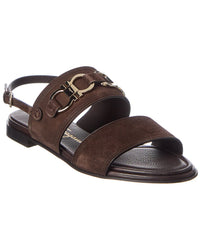 Ferragamo Chaim Suede Sandal