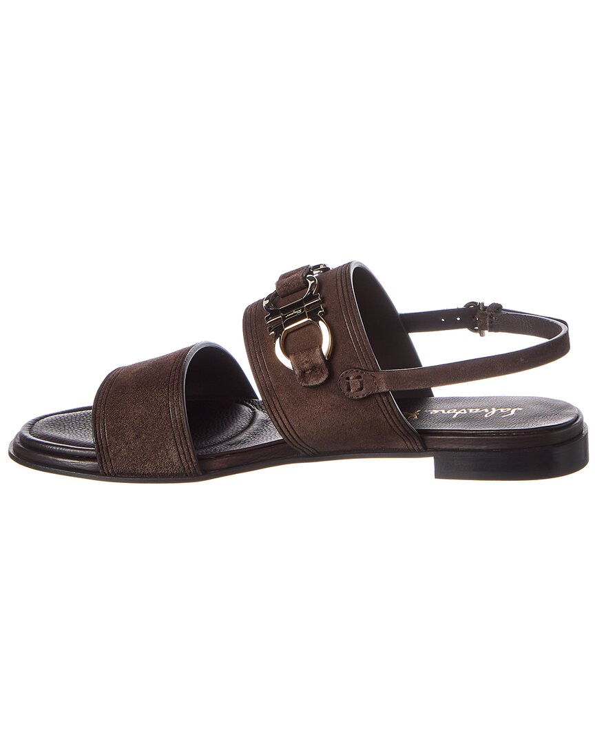 Ferragamo Chaim Suede Sandal