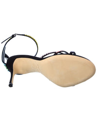 Sergio Rossi Godiva Suede Sandal