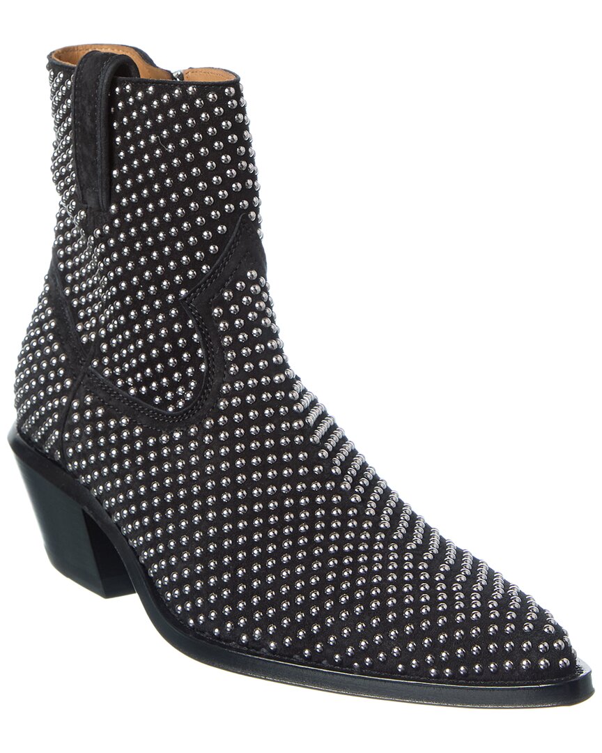 Off-White™ Stud Texas Suede Bootie