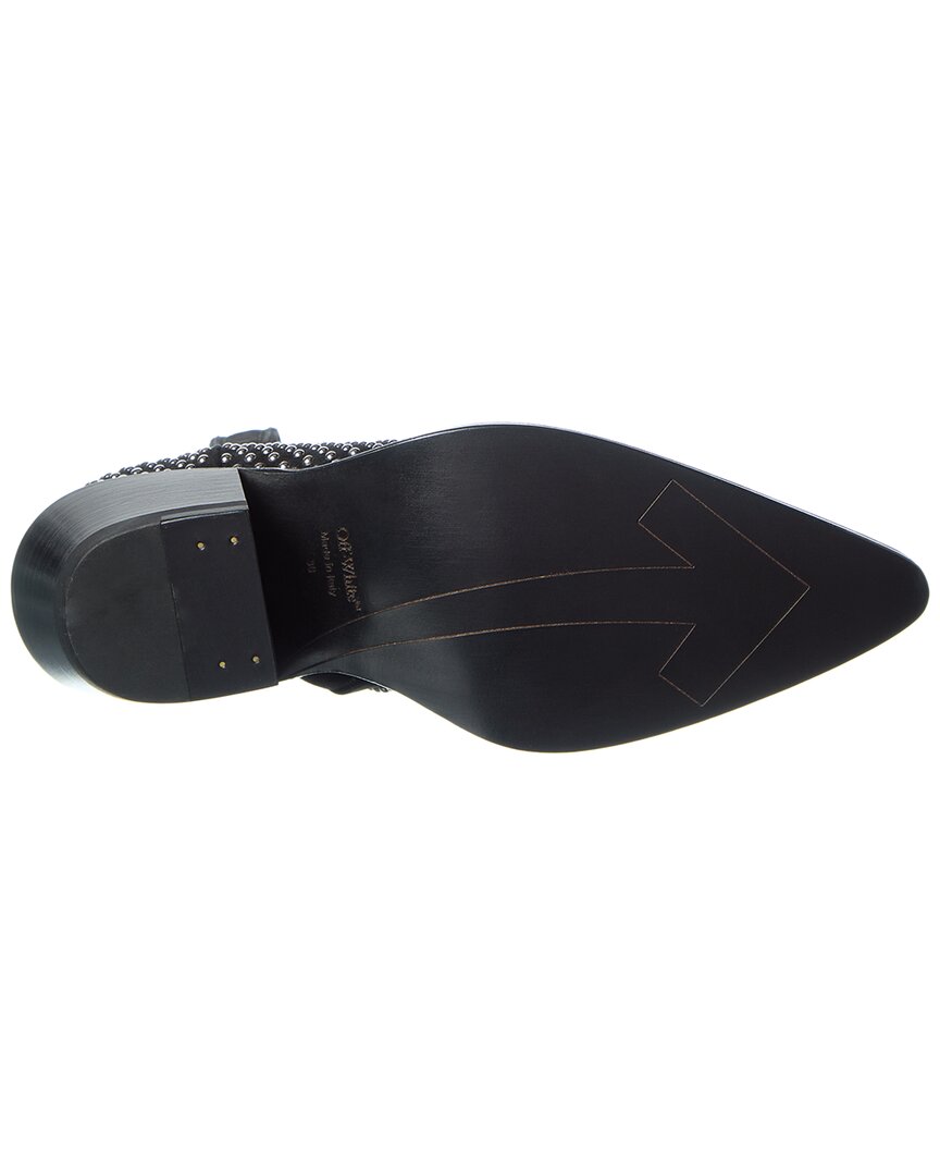 Off-White™ Stud Texas Suede Bootie