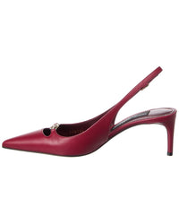 Dolce & Gabbana Leather Slingback Pump