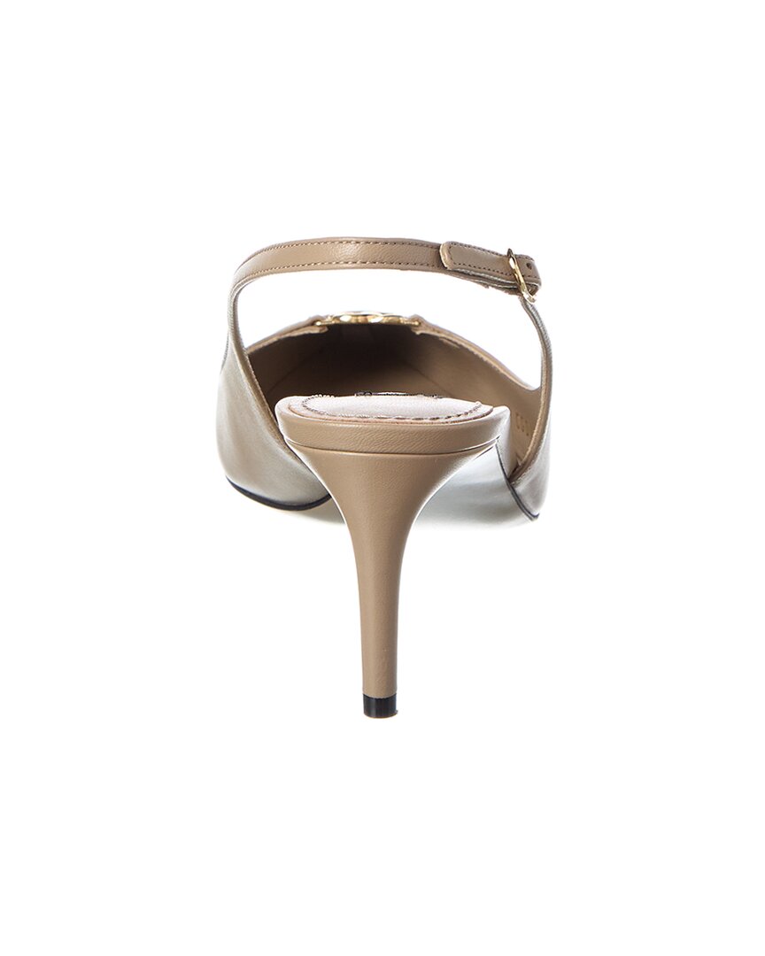 Dolce & Gabbana Leather Slingback Pump