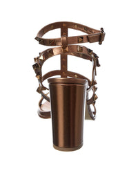 Valentino Rockstud Caged 90 Leather Sandal