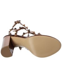 Valentino Rockstud Caged 90 Leather Sandal
