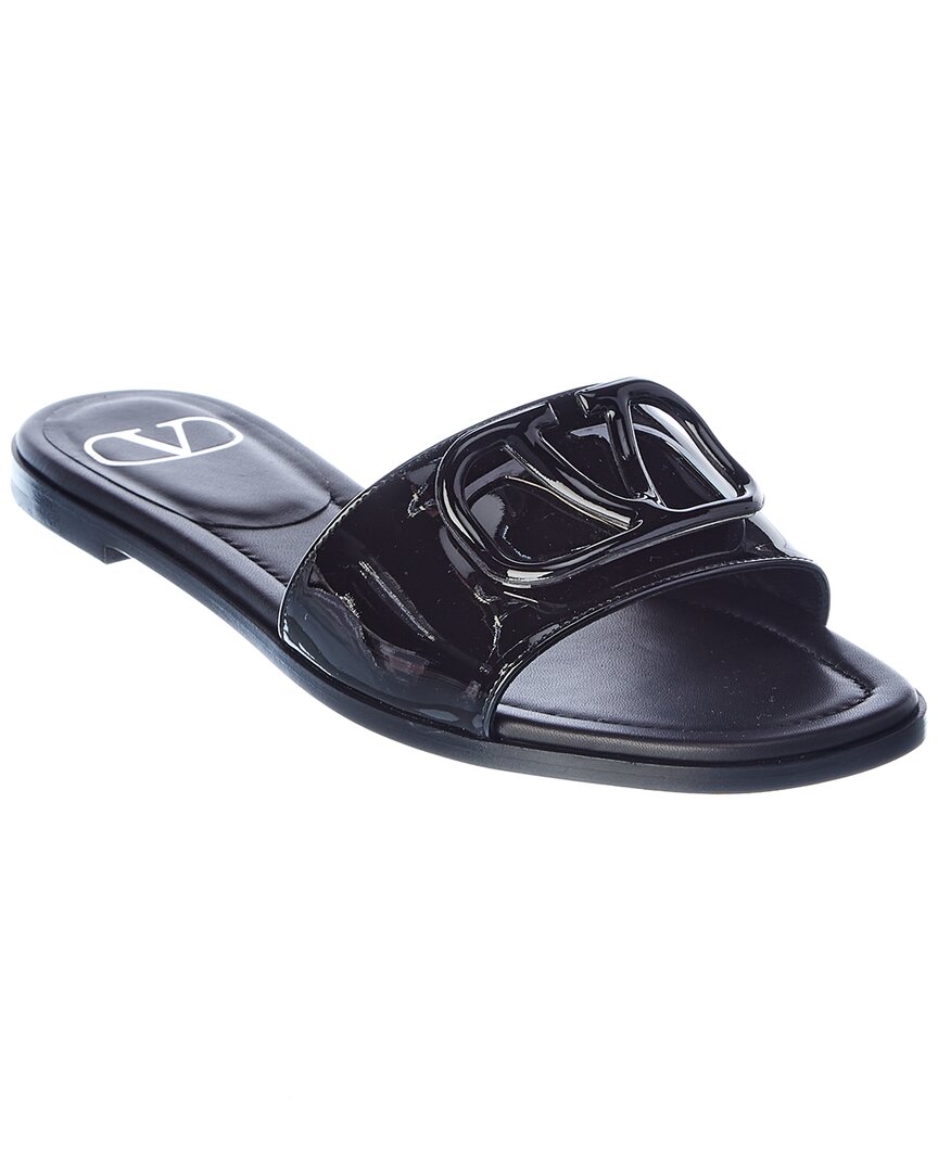 Valentino Vlogo Signature Patent Sandal