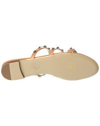 Valentino Rockstud Caged Leather Sandal