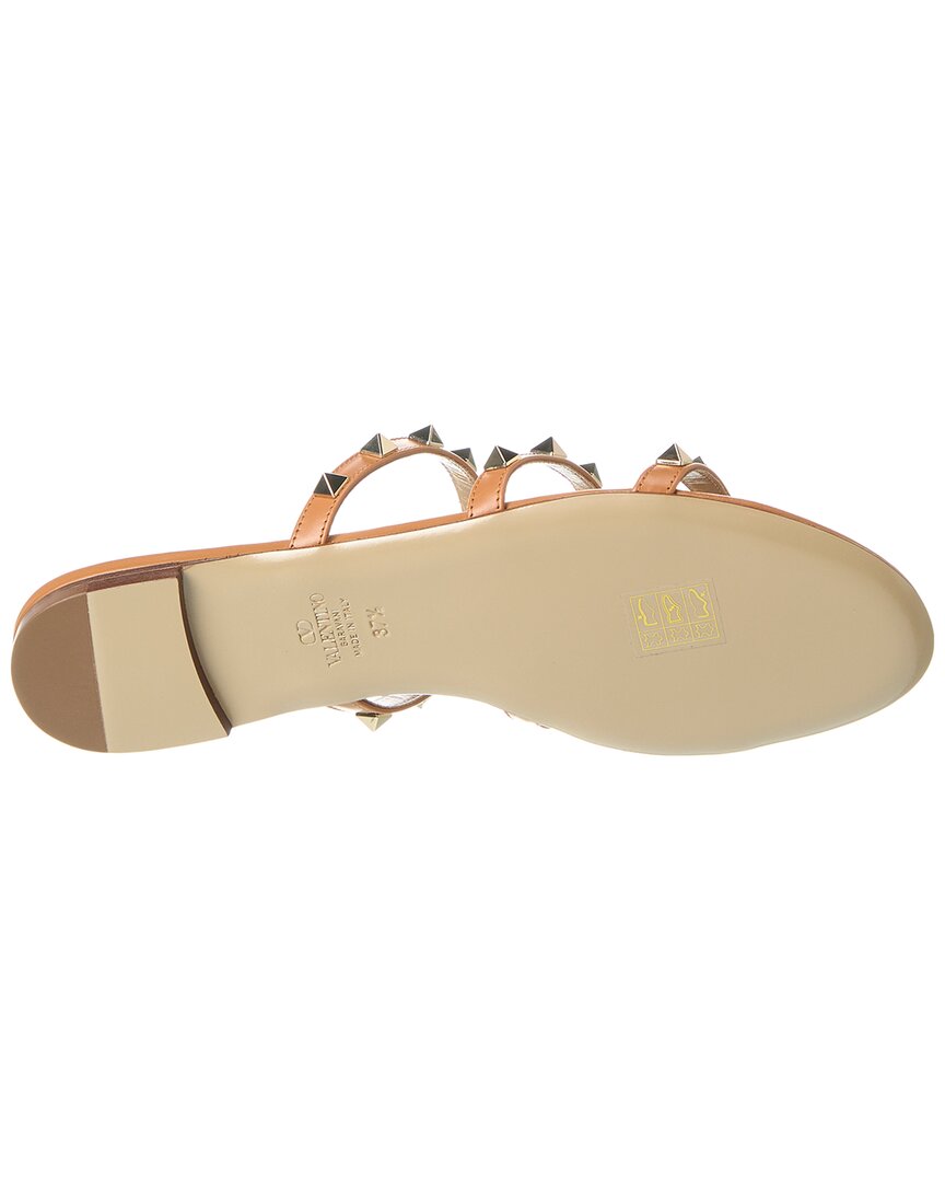 Valentino Rockstud Caged Leather Sandal
