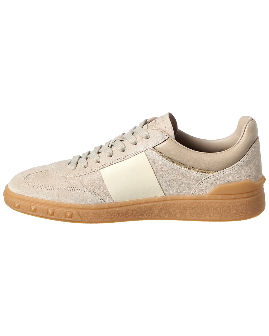 Valentino Upvillage Suede & Leather Sneaker