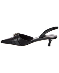 Givenchy Voyou Leather Slingback Pump