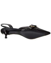 Givenchy Voyou Leather Slingback Pump
