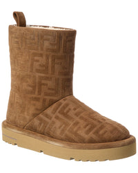 Fendi Apres Chic Ff Suede Boot