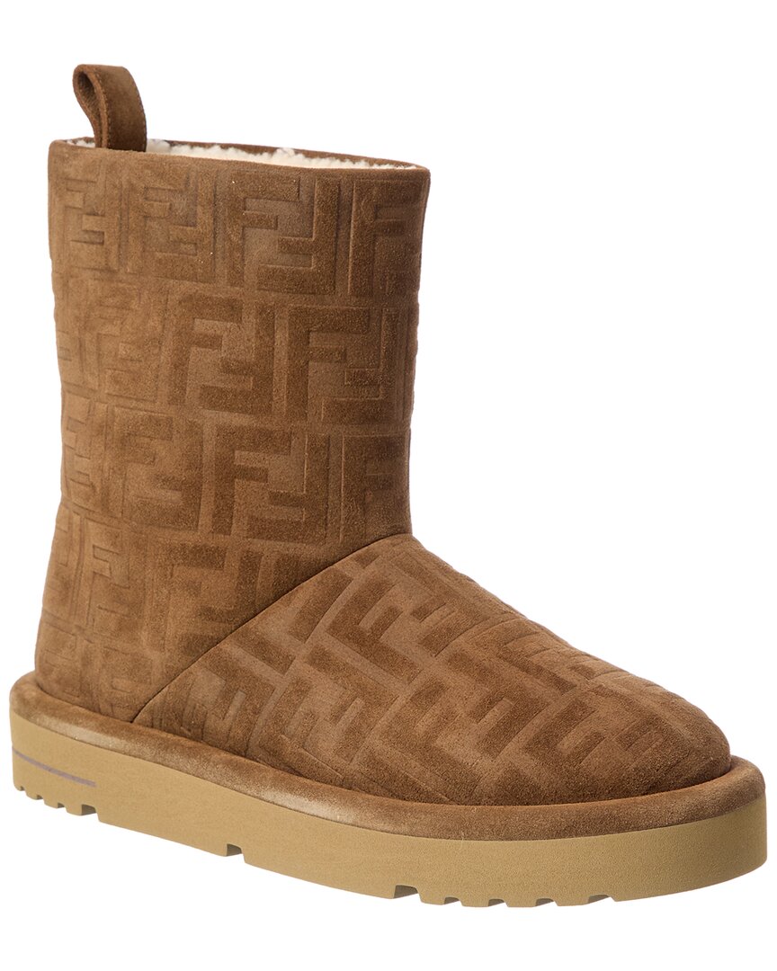 Fendi Apres Chic Ff Suede Boot