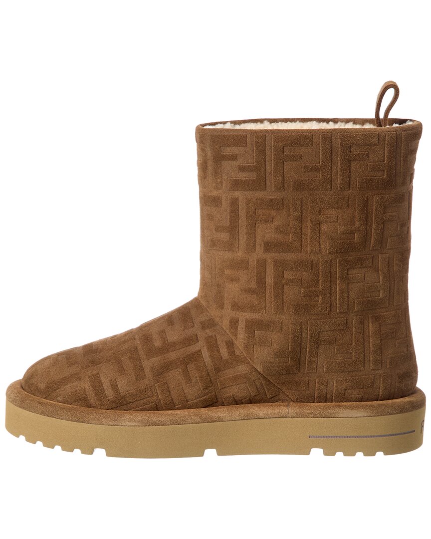 Fendi Apres Chic Ff Suede Boot