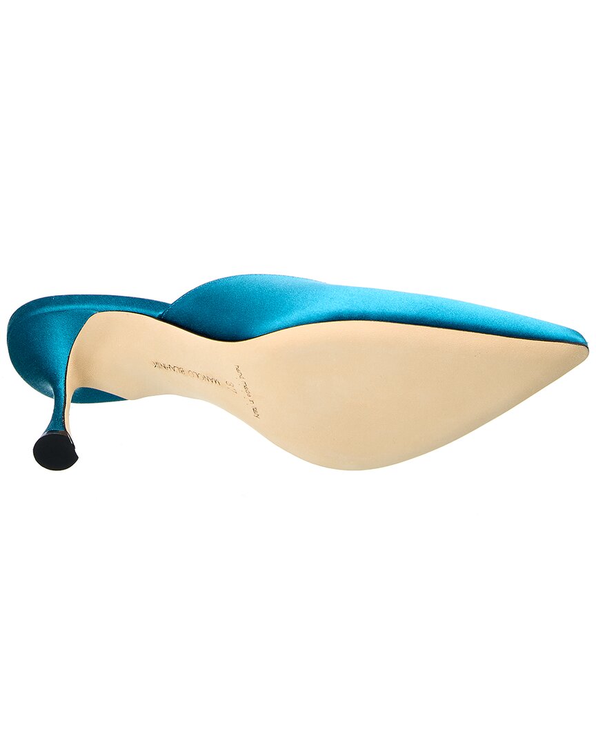 Manolo Blahnik Bambimu 70 Satin Pump – Bluefly