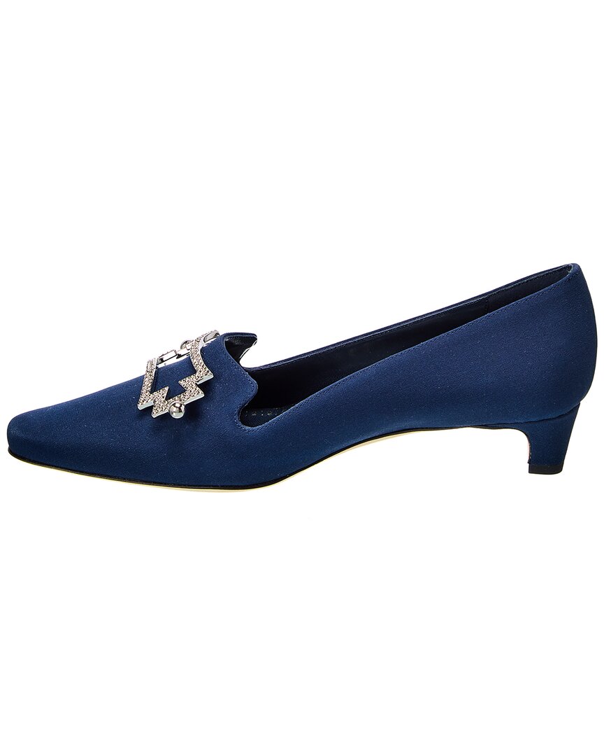 Manolo Blahnik Ansulialo 30 Silk Pump