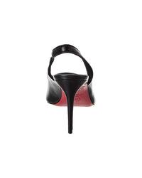 Christian Louboutin Sporty Kate 85 Leather Slingback Pump