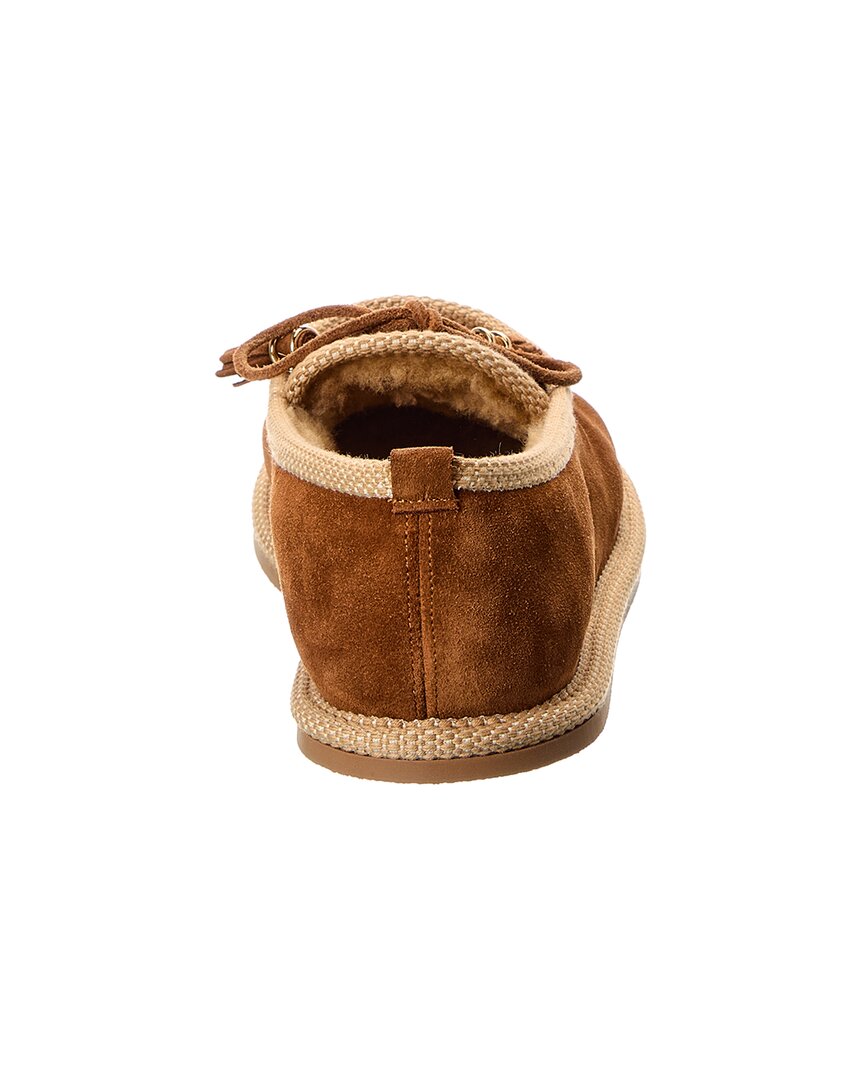 Celine Boubou Suede & Shearling Slipper – Bluefly