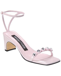 Sergio Rossi Sr1 Patent Sandal Pink 36