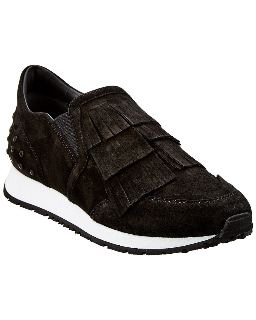 TOD's Tod’S Fringed Suede Sneaker