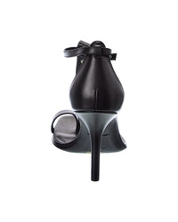 Burberry Toe Ring Leather Sandal