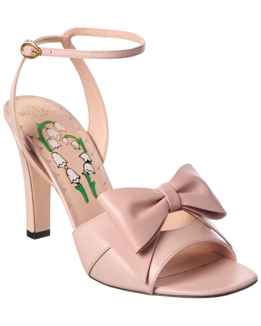 Valentino Bowow 95 Leather Sandal