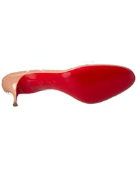 Christian Louboutin Just Nothing 55 Patent & Pvc Sandal