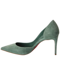 Christian Louboutin Iriza 85 Suede Pump