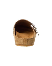 Burberry Burberry Check Urchin Suede Mule