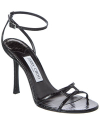 Jimmy Choo Leo 100 Leather Sandal