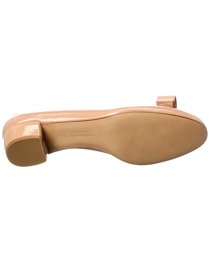 Ferragamo Ferragamo Vara Bow Patent Pump