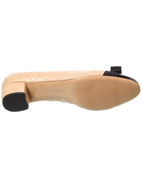Salvatore Ferragamo Salvatore Ferragamo Vara Quilted Leather Pump
